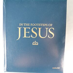 In The Footsteps of Jesus National Geographic Leather Personalized 2012